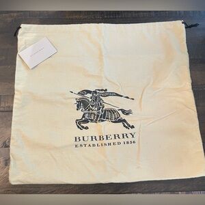 Burberry Dust Bag 16 inches (H) 18 inches (W)